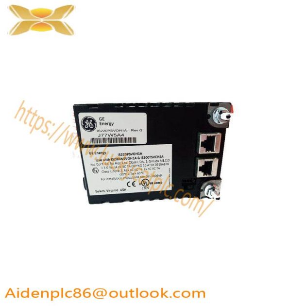 GE IS220PSVOH1A REV D | Industrial Control Boards & Turbine Systems