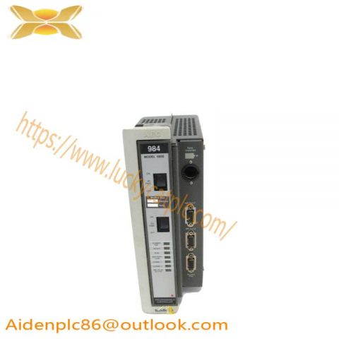 Modicon PC-E984-685, Model 984 CPU Module - Advanced Control Solutions for Industrial Automation