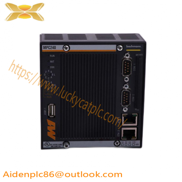 Bachmann MX213 MX200 Processor Module with 512MB Card