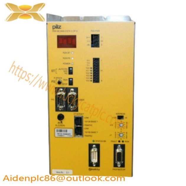 PILZ PSS SB 3006-3ETH-2DP-S SAFETY CONTROL - Industrial Safety Control Module