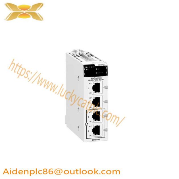 Schneider Electric BMXNOC0401: Industrial Ethernet Communication Module, Designed for Robust Environments