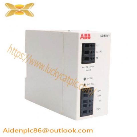 ABB SD811V1 Power Supply Module, 3BSC610044R1, High-Efficiency Automation Solution