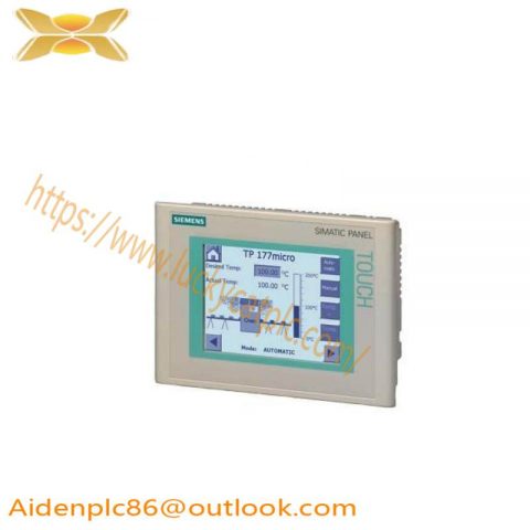 SIEMENS SIMATIC TOUCH PANEL TP 177MICRO FOR SIMATIC S7-200, Compact Automation Solutions