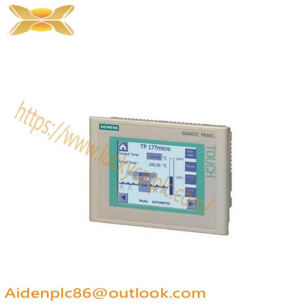 SIEMENS SIMATIC TOUCH PANEL TP 177MICRO FOR SIMATIC S7-200, Compact Automation Solutions