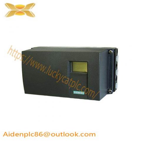 SIEMENS 6DR5010-OEN01-0AA0 Smart Electropneumatic Positioner: Precision Control for Industrial Automation