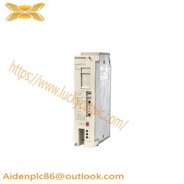SIEMENS 6ES5951-7LD21 Power Supply 951 Module - Reliable Energy Solution for Industrial Automation