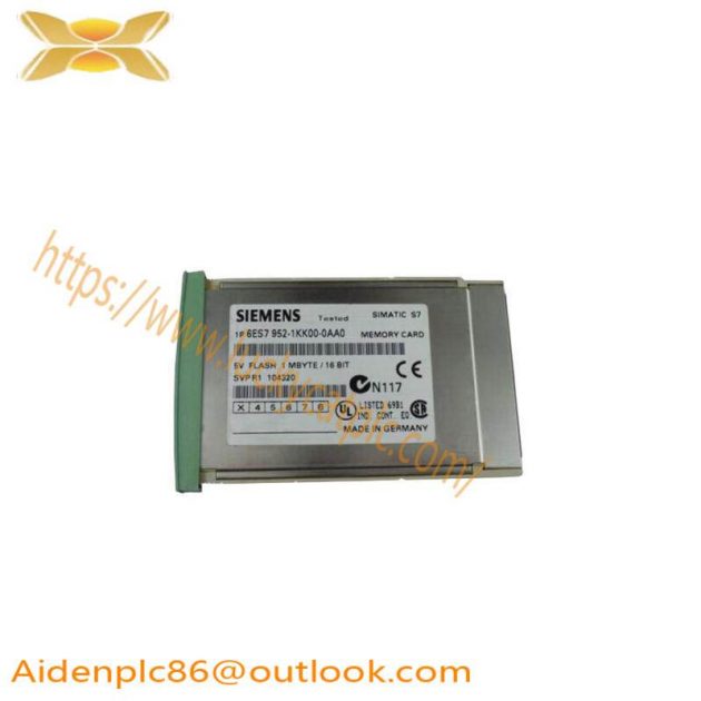 SIEMENS 6ES7952-1KK00-0AA0 Memory Card for Industrial Control