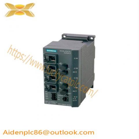 SIEMENS SCALANCE X204-2 BB102AA3, Industrial Ethernet Switch