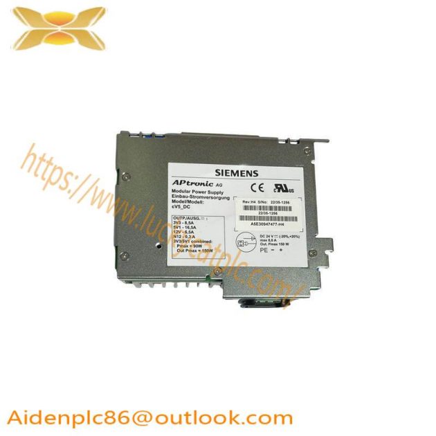 Siemens A5E30947477-H4 Modular Power Supply