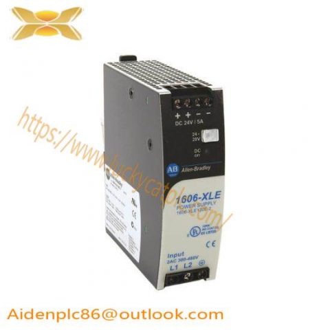 Allen-Bradley Essential Power Supply 1606-XLE120EE, DC/AC, 120W, Industrial Automation, Power Supply Module