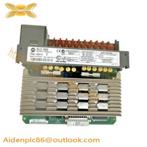 AB 1746-OAP12 AC Output Module - Industrial Control System Component