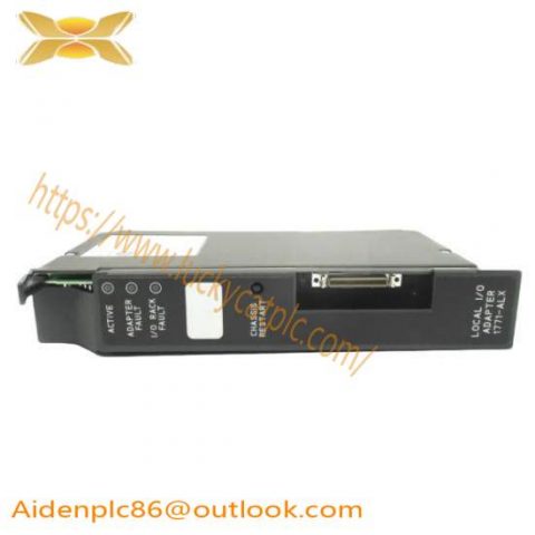 Allen-Bradley 1771-ALX Input/Output Module, Advanced Control Solutions