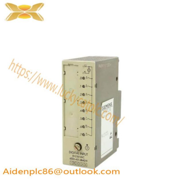 SIEMENS 6ES5431-8MD11 Digital Input Module - Comprehensive Control Solution for Industrial Automation