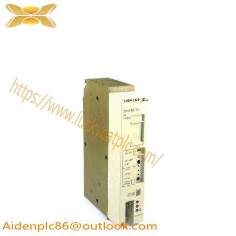 SIEMENS 6ES5951-7LD12 Power Supply Unit, for Industrial Control Systems