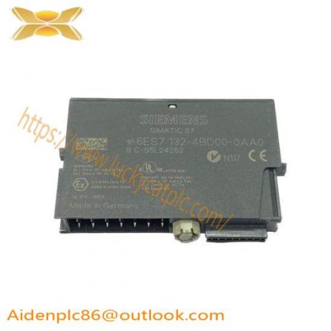 SIEMENS SIMATIC 6ES7132-4BD00-0AA0 Digital Output Module - Control Center for Industrial Automation