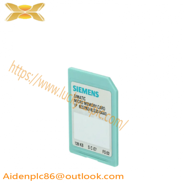 SIEMENS 6ES7953-8LG30-0AA0 S7 Micro Memory Card: Advanced Storage for Industrial Automation