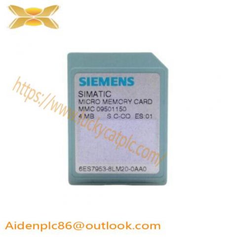 SIEMENS 6ES7953-8LM20-0AA0 Micro Memory Card for Industrial Control Systems