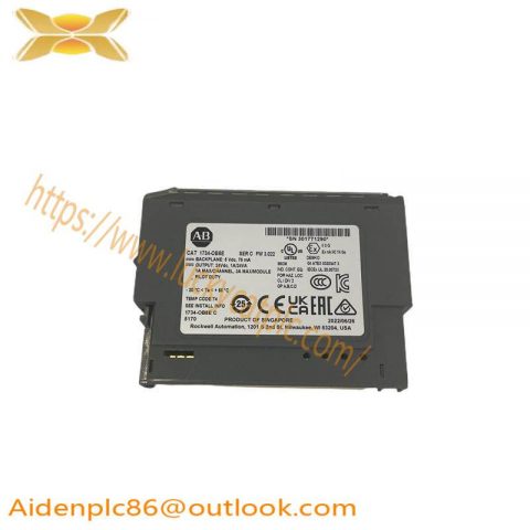 AB 1734-OB8E Output Module: Allen-Bradley Programmable Logic Controller, Advanced Control Solutions