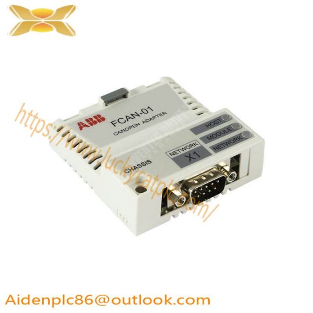 ABB FCAN-01 Adapter: Industrial Communication Interface Module