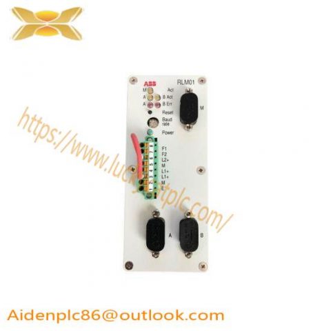 ABB RLM01 Control Module, High-Performance Industrial Automation Module