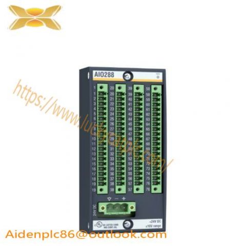 Bachmann AIO288/1: Industrial Analog Input/Output Module