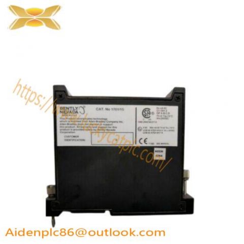 Bently Nevada 1701/15 Proximitor Input Monitor; Manufacturer: Bently-Nevada