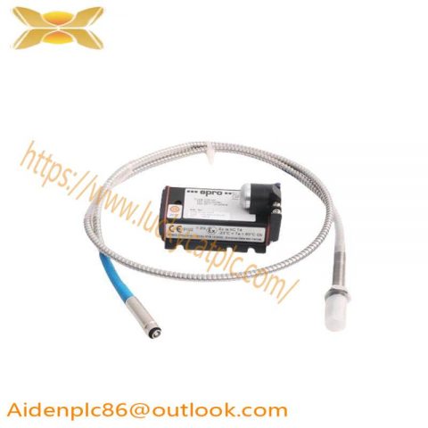 Emerson EPRO PR6423/015-030 CON021 Eddy Current Sensor - Precision Measurement for Industrial Control