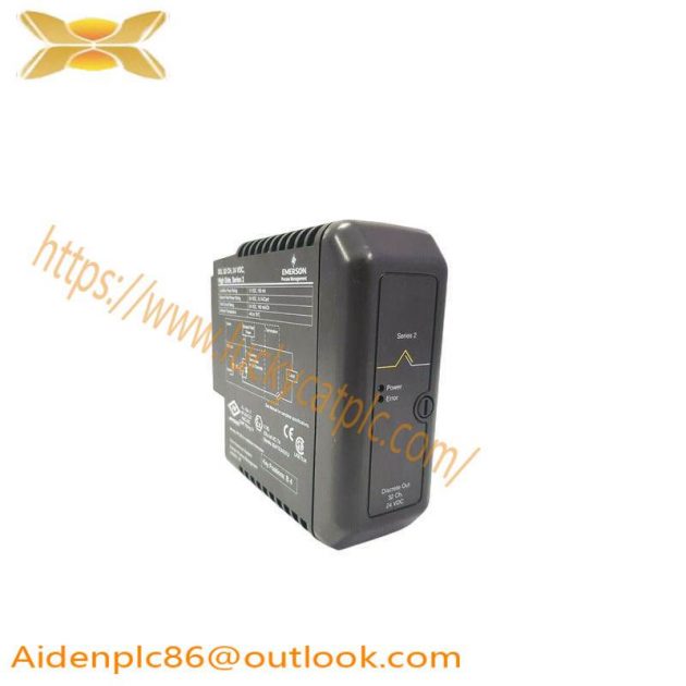 Emerson KJ3204X1-BA1 12P3275X042 VE4002S1T2B5 Series 2 Card - Precision Control Module for Industrial Automation