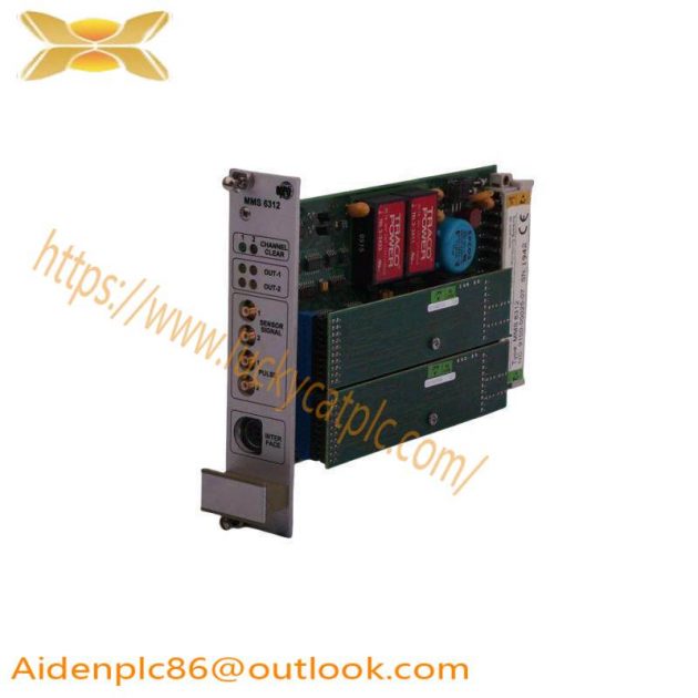 Emerson MMS6312 Dual Channel Rotational Speed Monitor, Precision Control for Industry's Most Demanding Applications