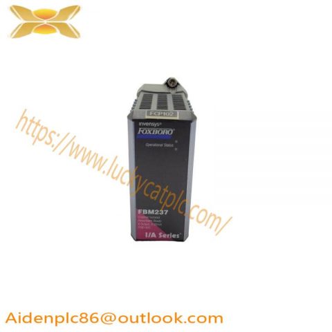 FOXBORO FBM2037 P0914XS: Industrial Control Module, Isolated Redundant Design with 8 Outputs