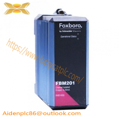 FOXBORO FBM201 RH914SQ: Channel Isolated 8-Input Module for Industrial Control Systems