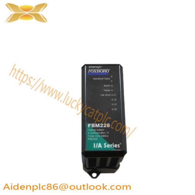 Foxboro FBM228 Channel Isolated H1 Foundation Fieldbus Module