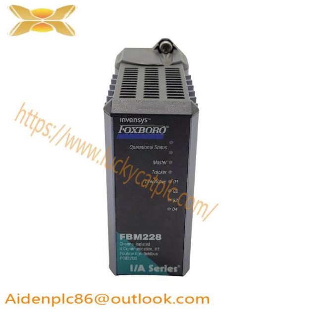 Foxboro FBM228 P0922QS Fieldbus Module - 4 Port Industrial Control Solution