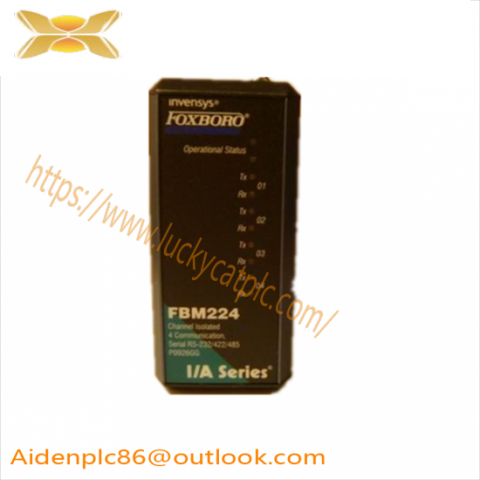 Foxboro P0914XS/FBM237 - Channel Isolated Output Interface Module, Advanced Control Solutions for Industrial Automation
