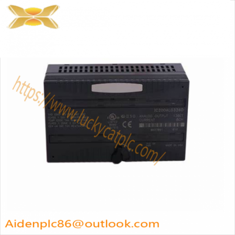 GE FANUC IC200ALG326H Analog Output Module: High Precision Control Solutions