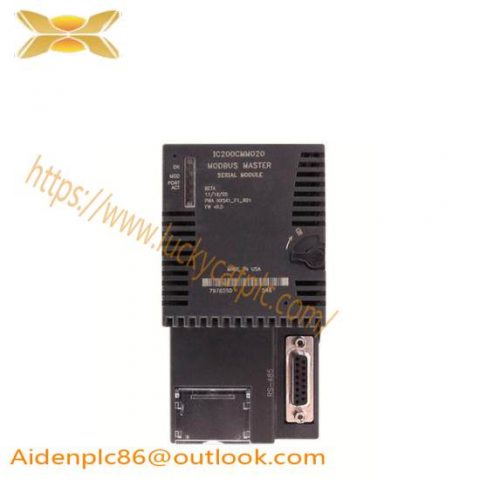GE Fanuc IC200CMM020 Communications Module - High-Performance Networking for Industrial Automation