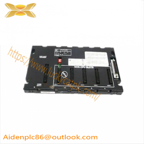 GE FANUC IC693CHS398G - 5-slot Expansion Baseplate for Advanced Control Systems