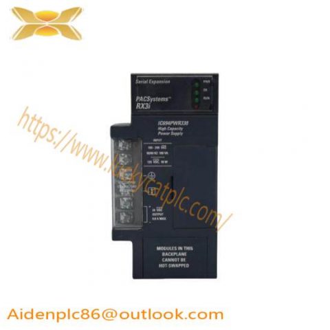 GE FANUC IC694PWR330 Power Supply - Advanced Industrial Control Module