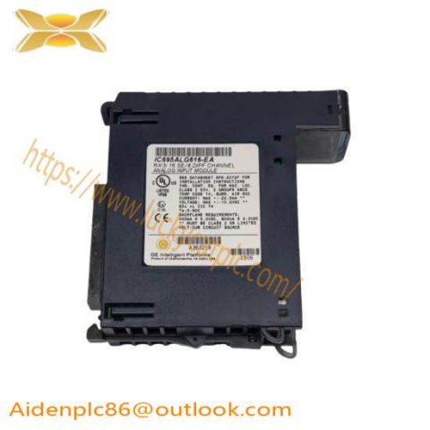 GE FANUC IC695ALG616 Analog Input I/O - Precision, Reliability, and Versatility in Control Systems