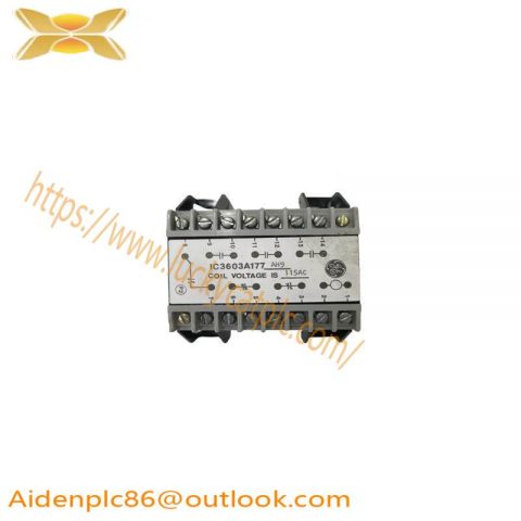 GE IC3603A177 RELAY MODULE - General Electric's Advanced Relay Module for Industrial Control Systems