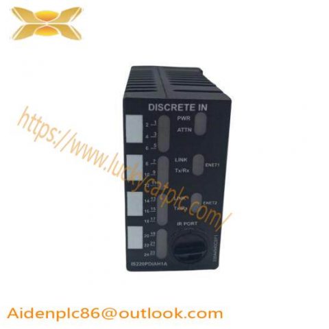 GE IS220PDIAH1A Discrete IO Pack; Manufacturer: GE-FANUC