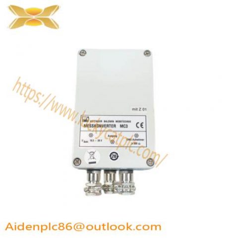 HBM MESSKONVERTER MC3: High-Precision Pressure Converter, Model Specific, Modular Category