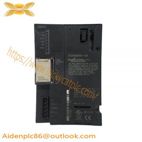 GE Fanuc IC200DBI001: DeviceNet Network Interface Unit for Industrial Control
