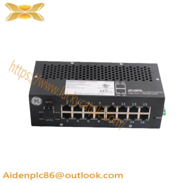 GE IS420ESWAH1A - Mark VIe Network Switch for Industrial Control Solutions