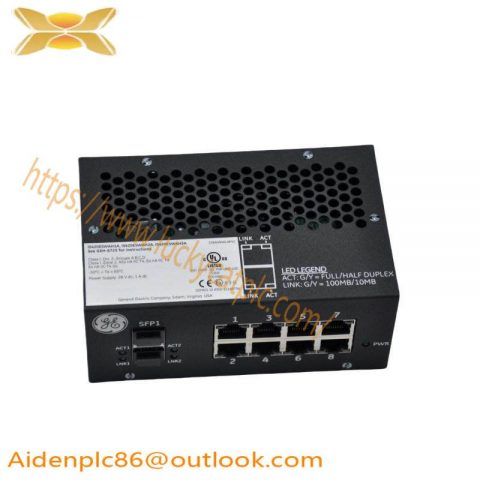 GE IS420ESWAH3A Mark VIe Series IONet Switch - High-Speed Ethernet Networking Solution