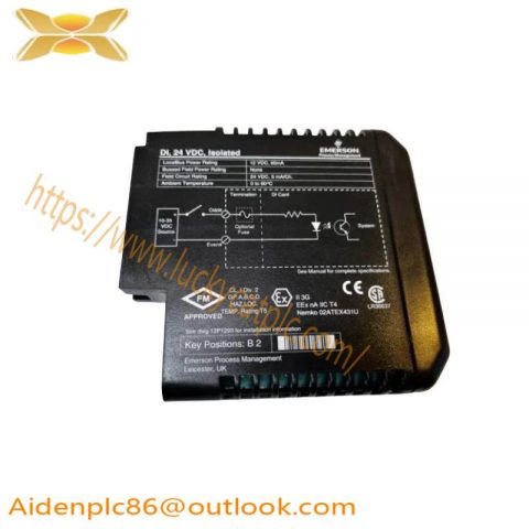 EMERSON KJ3001X1-BA1 1290549X152, High-Performance Control Module