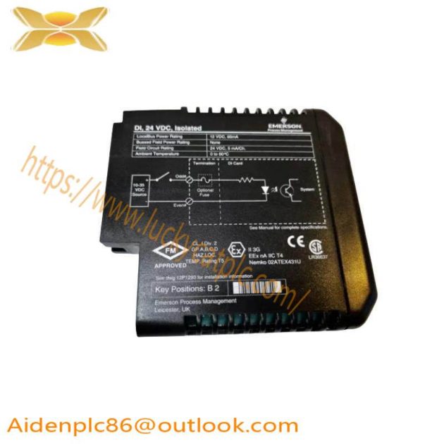 EMERSON KJ3001X1-BA1 1290549X152, High-Performance Control Module