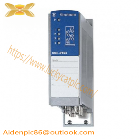 Hirschmann MM3-4FXM4 Ethernet Rail Switch, Industrial Automation Module