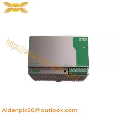 Phoenix Industrial Power Supply - QUINT-PS-3X400-500AC/24DC/30 Model, 2938633 Series