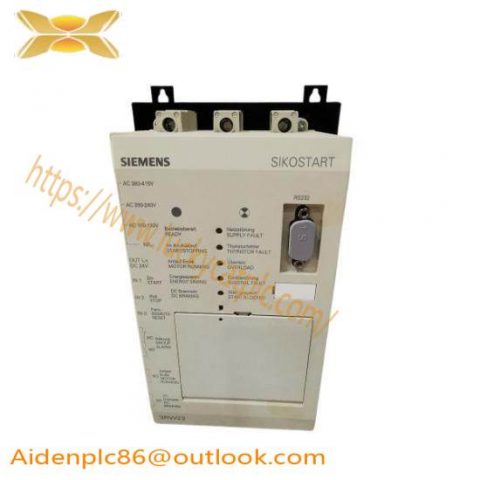 SIEMENS 3RW2920-1BC05 Spare Control Unit: Efficient Replacement for Continuous Operation